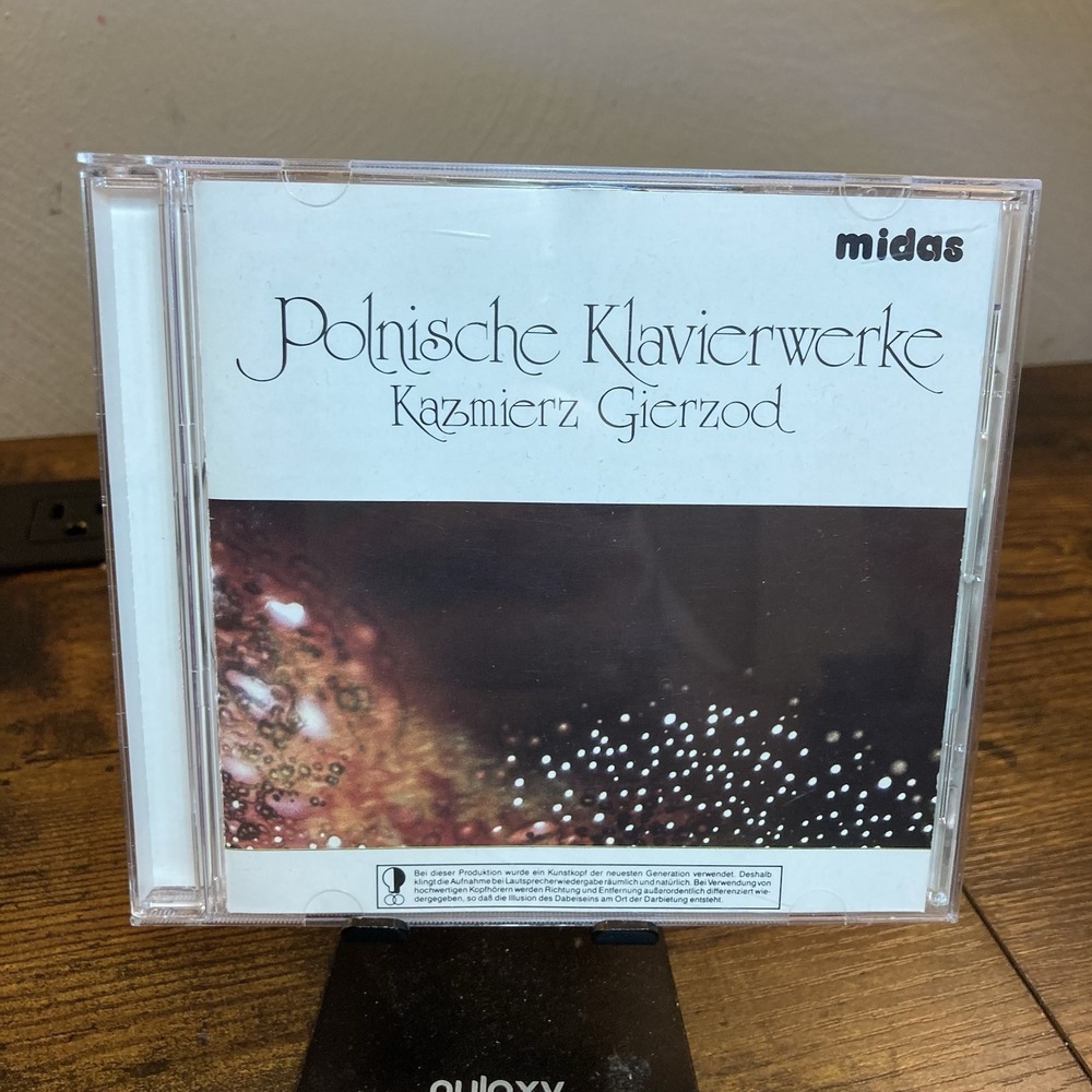 Polnische Klavierwerke CD Kazimierz Gierzod Polish Piano Works Classical